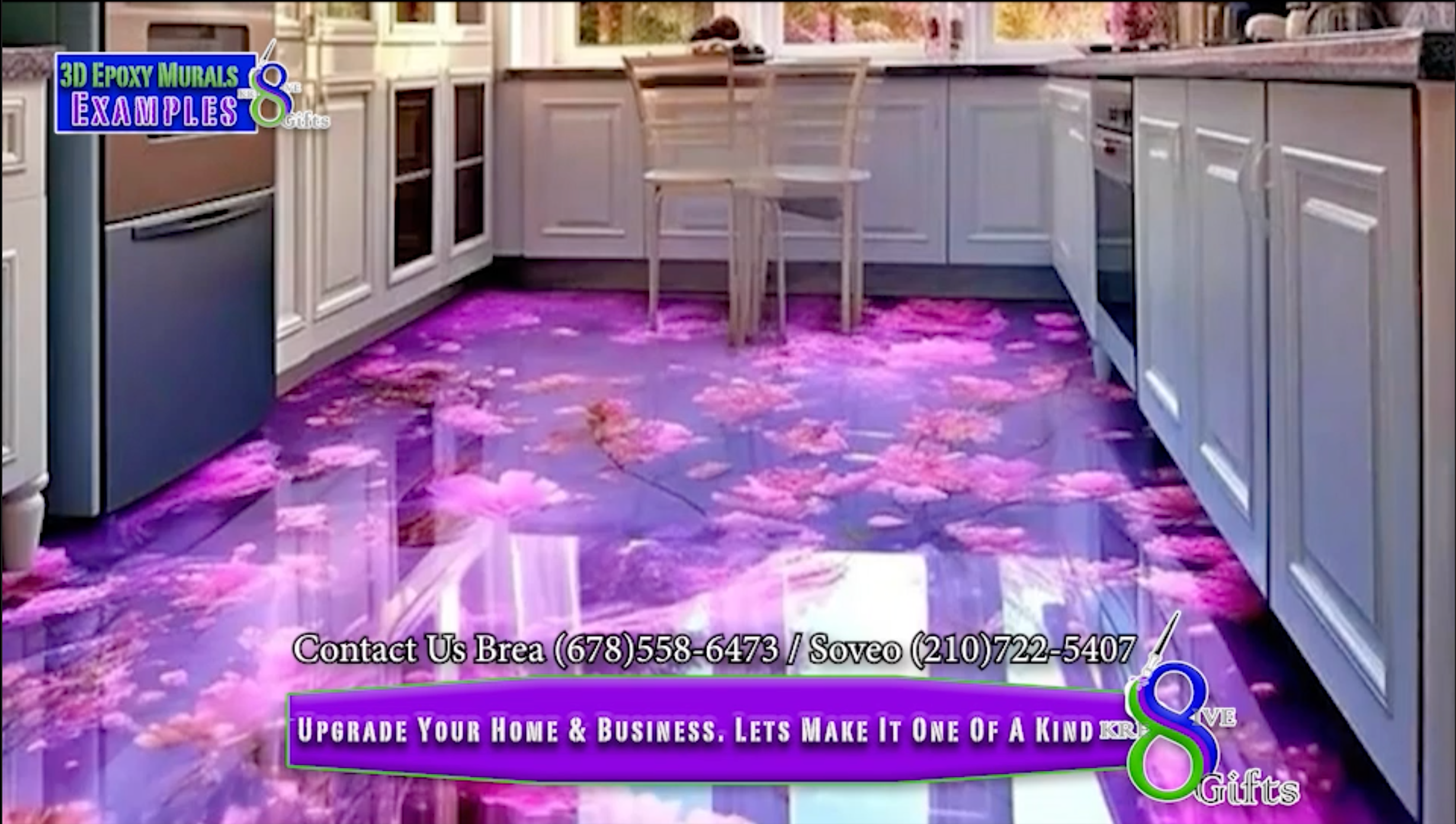 3D Epoxy Floor Murals