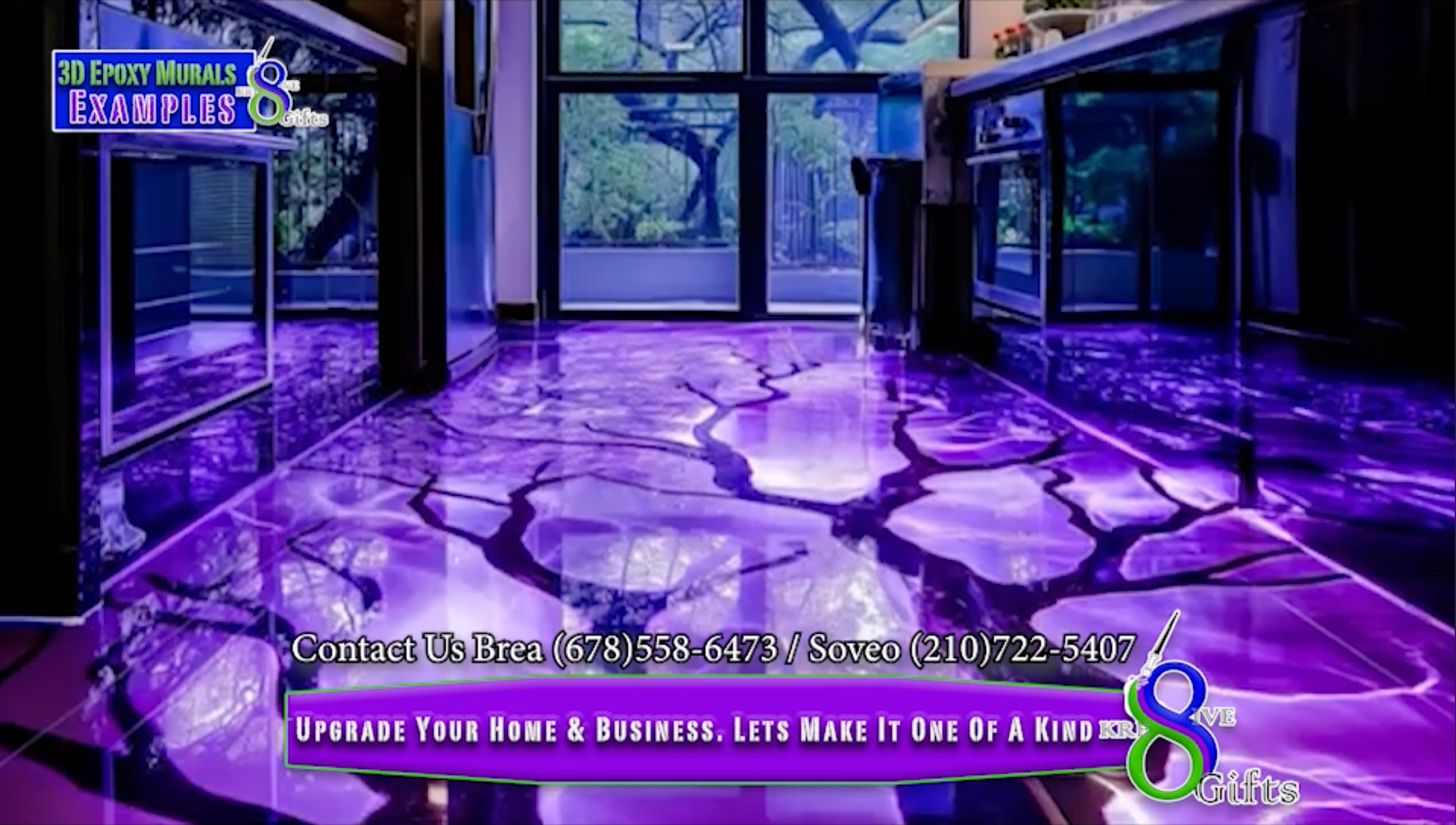 3D Epoxy Floor Murals